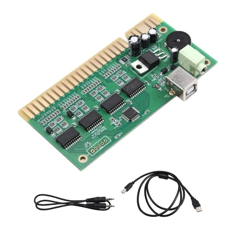 Usb Game Board Jamma - Konwerter PCB z 28-pinową płytą do