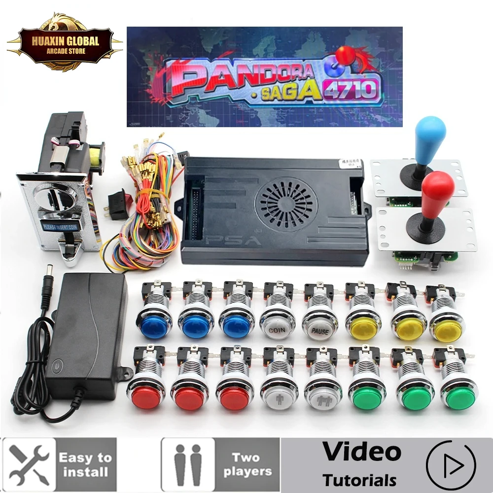 Trackball Controller Arcade - 2-gra 4710 w 1 Pandora Saga