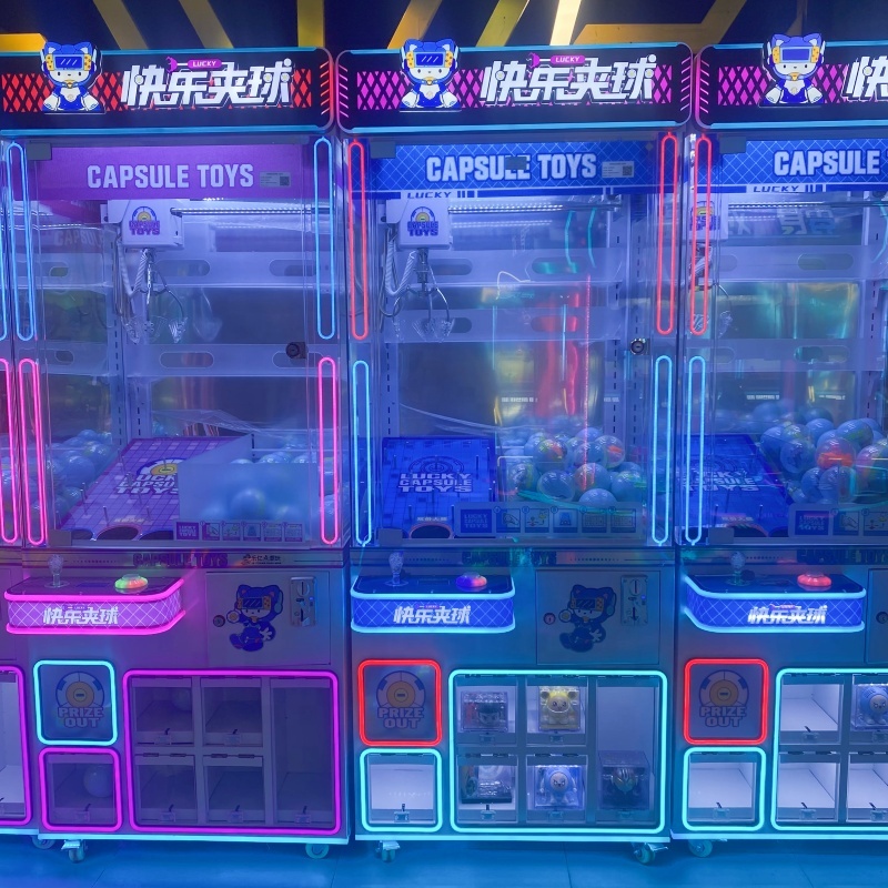 Automat z zabawkami w kapsułac – Arcade Toy Claw Vending Machine recenzja i cena