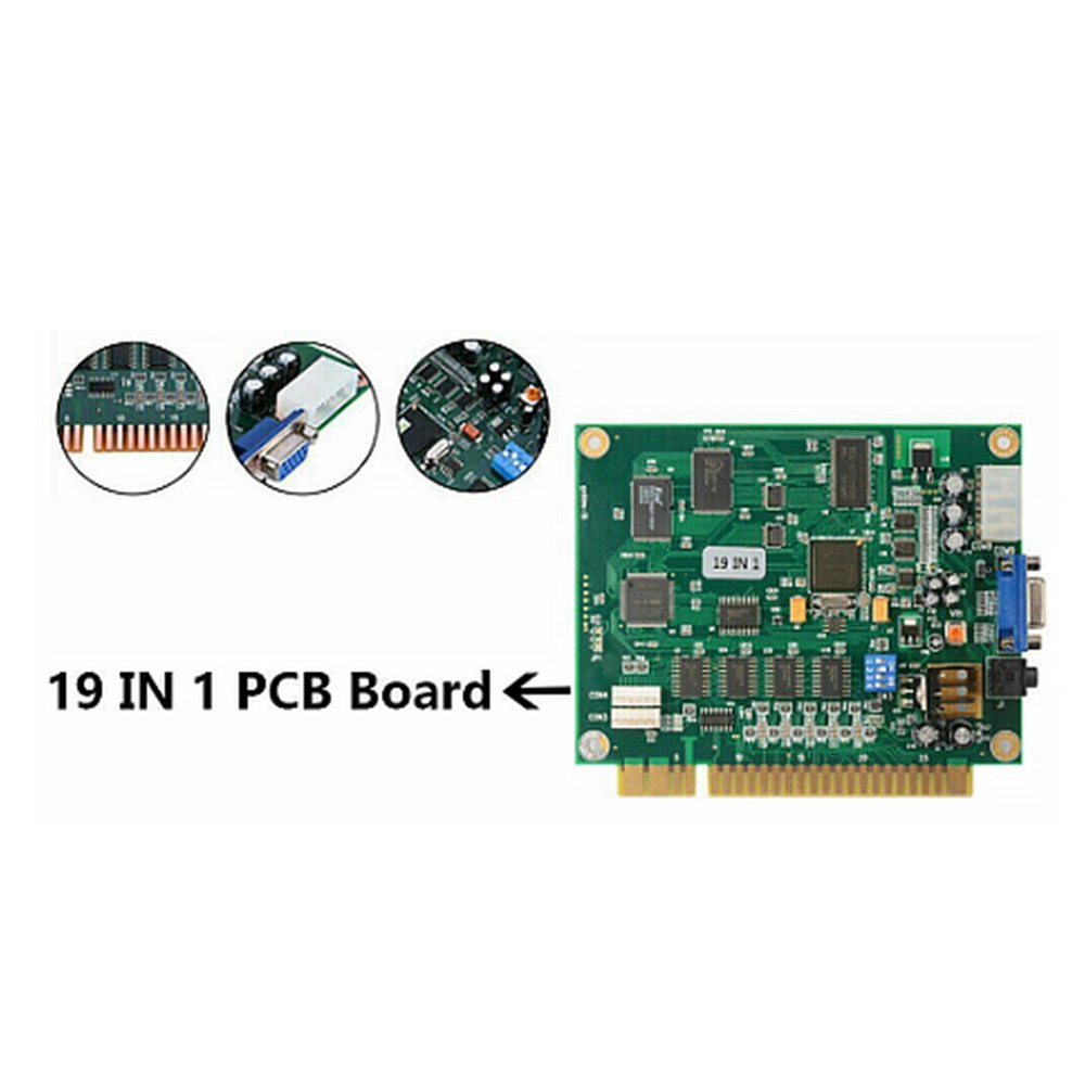 Płytka PCB CEA 19 w 1 Multicad – Usb Game Board Jamma recenzja i cena