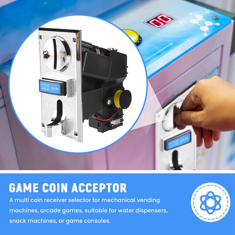 Selektor moniet do automatów v – Arcade Vending & Laundry recenzja i cena