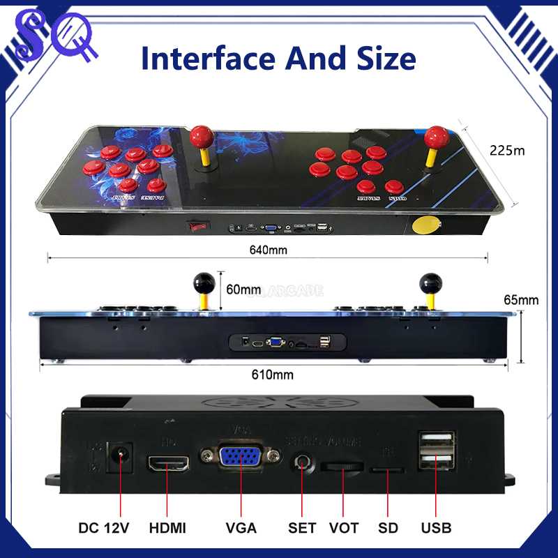 Pandora Saga DX 9800 All in On – Trackball Controller Arcade recenzja i cena